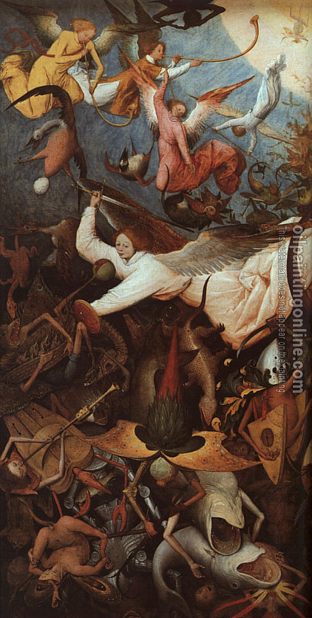 Bruegel, Pieter the Elder - The Fall of the Rebel Angels, detail